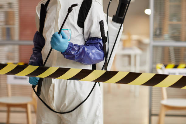 Professional Biohazard technician working in Denver, IA